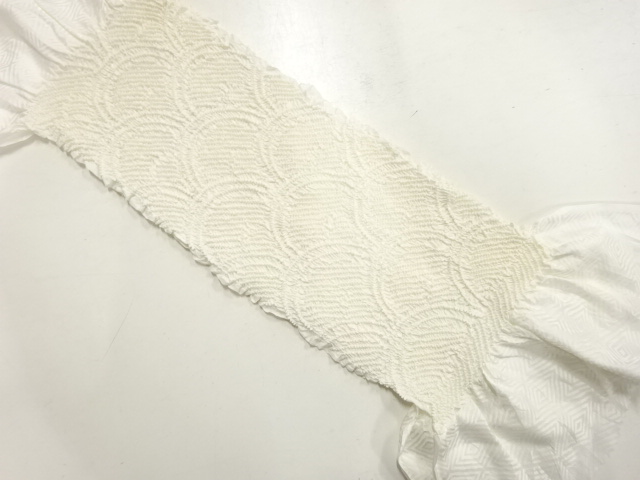 正絹　絞り　帯揚げ